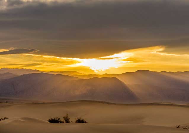 Death Valley Photography Workshop 2024 ~ Death Valley Photo Workshops ~ Sun's Golden Rays, Stove Pipe Wells Sand Dunes,Death Valley
