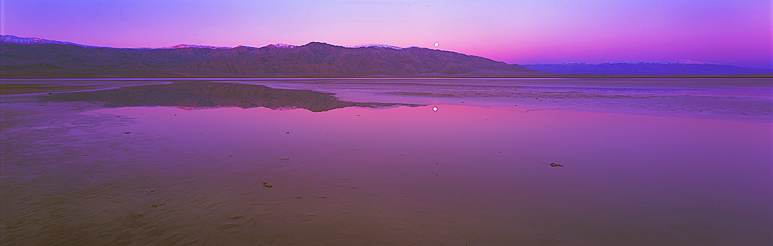 Panoramic Landscape Photography ~ Purple Haze, Death Valley
